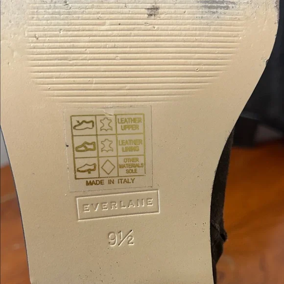 Everlane Beige Leather Sole Ankle Boots - Picture 2 of 5